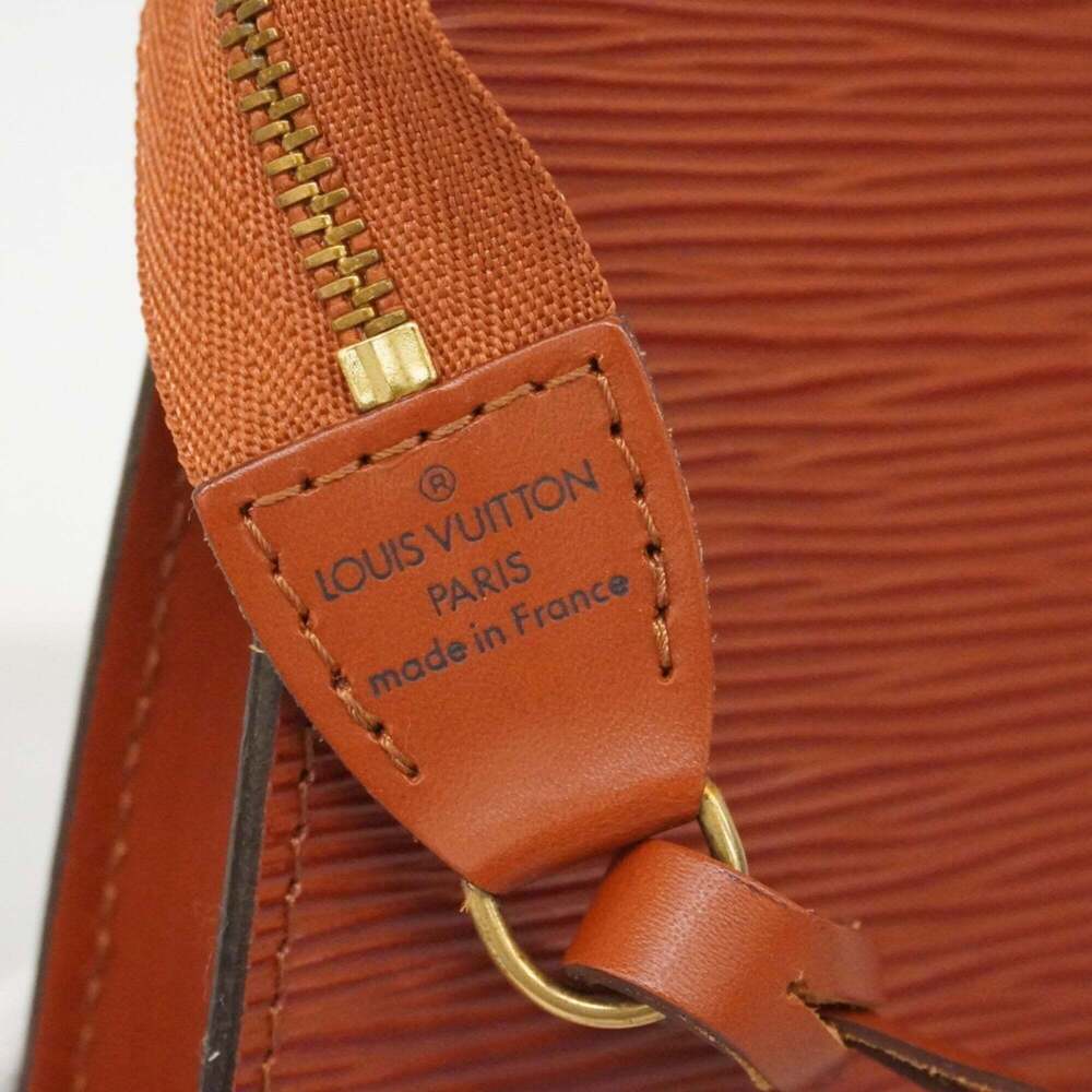 LOUIS VUITTON Brown Pochette Pouch - Picture 5 of 9